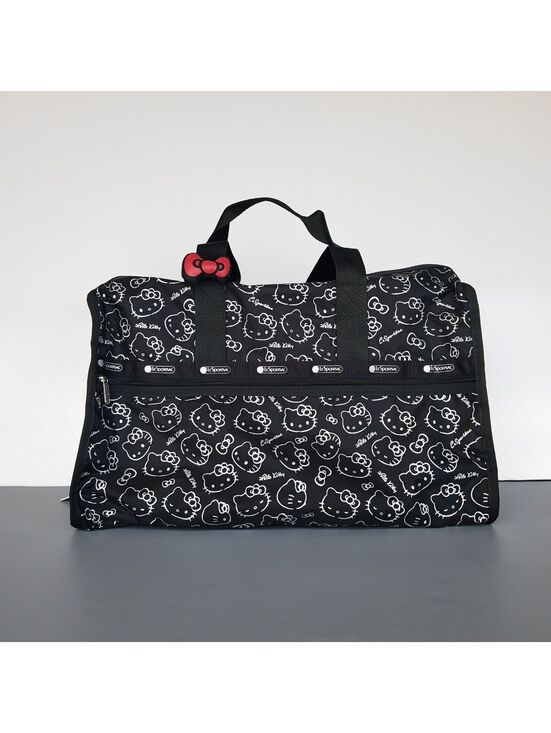 LeSportsac Handbags - LeSportsac x Hello Kitty Black Deluxe Large Weekender Travel Bag NWT